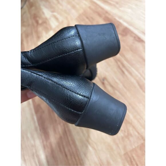 Aerosoles black booties heels size 6.5 - Picture 4 of 6